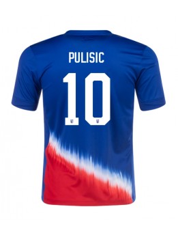 Ujedinjene Države Christian Pulisic #10 Gostujuci Dres Copa America 2024 Kratak Rukavima